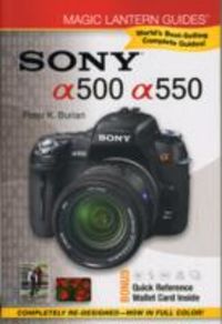 Produktbild: Sony a500/a550 [With Quick Reference Wallet Card]