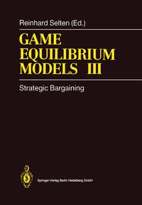 Produktbild: Game Equilibrium Models III