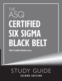 Produktbild: The ASQ Certified Six Sigma Black Belt Study Guide