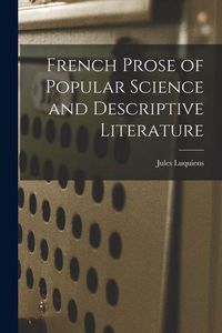 Produktbild: French Prose of Popular Science and Descriptive Literature