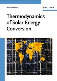Produktbild: Thermodynamics of Solar Energy Conversion