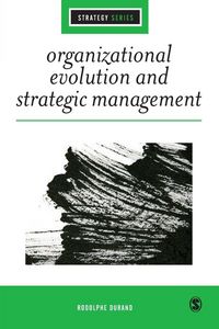 Produktbild: Organizational Evolution and Strategic Management