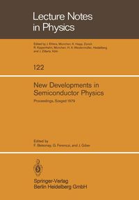 Produktbild: New Developments in Semiconductor Physics