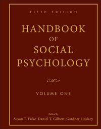 Produktbild: Handbook of Social Psychology, Volume One