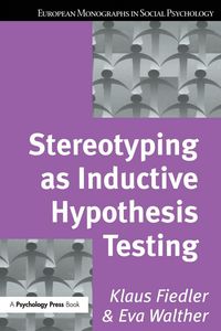 Produktbild: Stereotyping as Inductive Hypothesis Testing