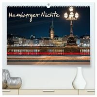 Produktbild: Hamburger N&auml;chte (hochwertiger Premium Wandkalender 2027 DIN A2 quer), Kunstdruck in Hochglanz