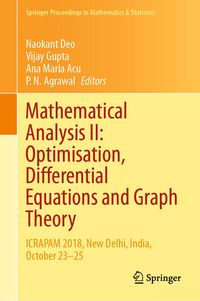 Produktbild: Mathematical Analysis II: Optimisation, Differential Equations and Graph Theory