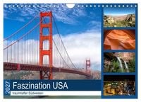 Produktbild: Faszination USA - traumhafter S&uuml;dwesten (Wandkalender 2027 DIN A4 quer), CALVENDO Monatskalender