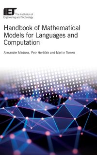Produktbild: Handbook of Mathematical Models for Languages and Computation