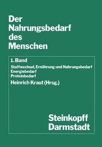 Produktbild: Der Nahrungsbedarf des Menschen