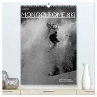 Produktbild: Monochrome Ski (hochwertiger Premium Wandkalender 2027 DIN A2 hoch), Kunstdruck in Hochglanz