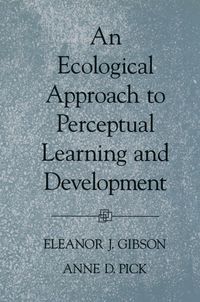 Produktbild: An Ecological Approach to Perceptual Learning and Development