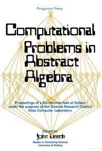 Produktbild: Computational Problems in Abstract Algebra