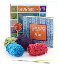 Produktbild: Hubert, M: Granny Squares, One Square at a Time / Scarf Kit