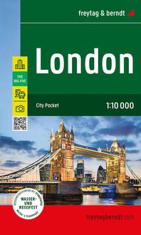 Bild vom Artikel London, Stadtplan 1:10.000, freytag & berndt vom Autor 