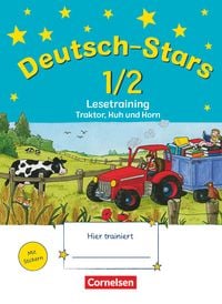 Bild vom Artikel Deutsch-Stars. 1./2. Schuljahr. Lesetraining Traktor, Kuh und Korn vom Autor Ursula Kuester