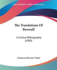 Produktbild: The Translations Of Beowulf