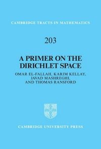 Produktbild: A Primer on the Dirichlet Space