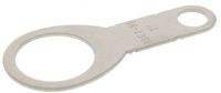 Produktbild: Wiska 50065636 OSET 25 Erdungslasche M25 Messing (vernickelt) 1St.
