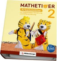 Produktbild: Mathetiger 2 - Arbeitsblätter zur individuellen Förderung und Differenzierung