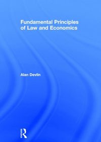 Produktbild: Devlin, A: Fundamental Principles of Law and Economics