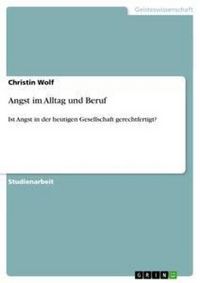 Produktbild: Angst im Alltag und Beruf