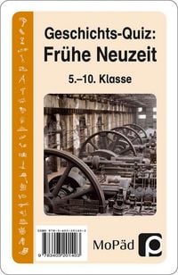 Produktbild: Geschichts-Quiz: Fr&uuml;he Neuzeit