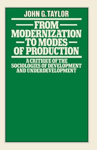 Produktbild: From Modernization to Modes of Production