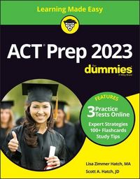 Produktbild: Hatch, S: ACT Prep 2023 For Dummies with Online Practice