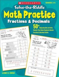 Produktbild: Solve-The-Riddle Math Practice: Fractions & Decimals