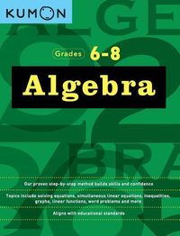 Produktbild: Kumon Grades 6-8 Algebra