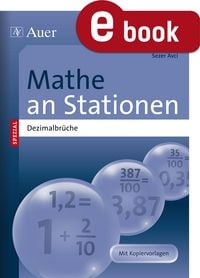 Produktbild: Mathe an Stationen SPEZIAL Dezimalbr&uuml;che