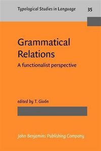 Produktbild: Grammatical Relations