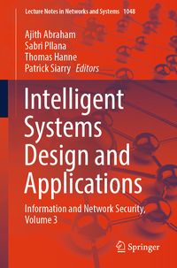 Produktbild: Intelligent Systems Design and Applications