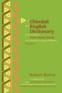 Produktbild: Chindali and English Dictionary with an Index to Proto-Bantu Roots