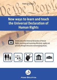 Produktbild: New ways to learn and teach the Universal Declaration of Human T&uuml;rk versiyonu Rights
