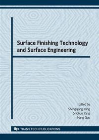 Produktbild: Surface Finishing Technology and Surface Engineering