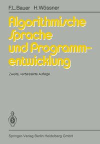 Produktbild: Algorithmische Sprache und Programmentwicklung