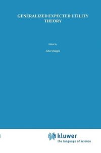 Produktbild: Generalized Expected Utility Theory