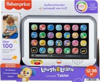 Produktbild: Fisher-Price Lernspaß Smart Stages Tablet für Kleinkinder, elektronisches Lernspielzeug, deutsche Version