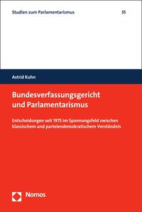 Produktbild: Bundesverfassungsgericht und Parlamentarismus
