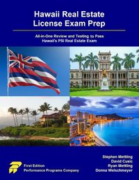 Produktbild: Hawaii Real Estate License Exam Prep: All-in-One Review and Testing to Pass Hawaii's PSI Real Estate Exam
