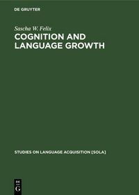 Produktbild: Cognition and Language Growth