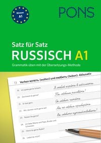 Produktbild: PONS Satz f&uuml;r Satz Russisch A1