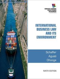Produktbild: International Business Law and Its Environment