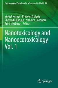 Produktbild: Nanotoxicology and Nanoecotoxicology Vol. 1