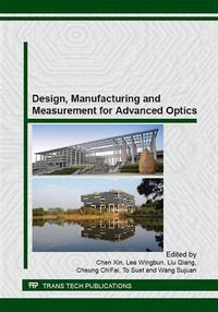 Produktbild: Design, Manufacturing and Measurement for Advanced Optics