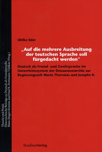 Bild vom Artikel Auf die mehrere Ausbreitung der teutschen Sprache soll ... vom Autor Ulrike Eder