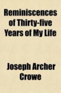 Produktbild: Reminiscences of Thirty-Five Years of My Life