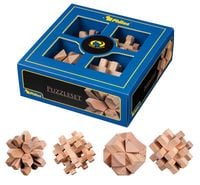 Bild vom Artikel Philos 3501 - Puzzleset 1, Holz, 4-teilig, Puzzlespiele, Denkspiele, Knobelspiele, Schwierigkeitsgrad: mittelschwer, Geschenkbox vom Autor 